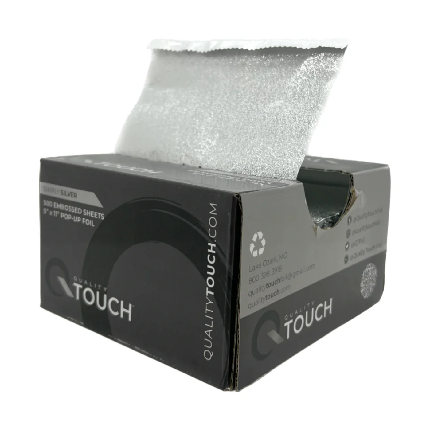 QTouch Pop-Up Foils – Orange Peel Texture