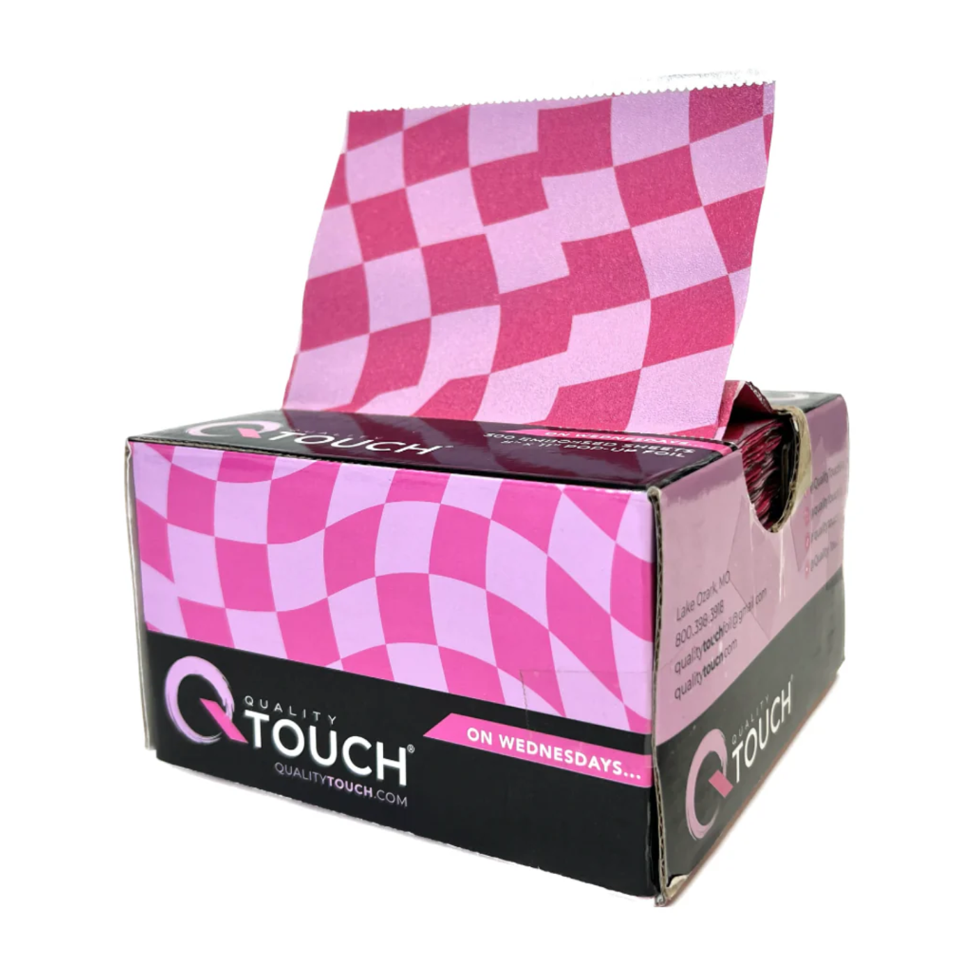 QTouch Pop-Up Foils – Orange Peel Texture