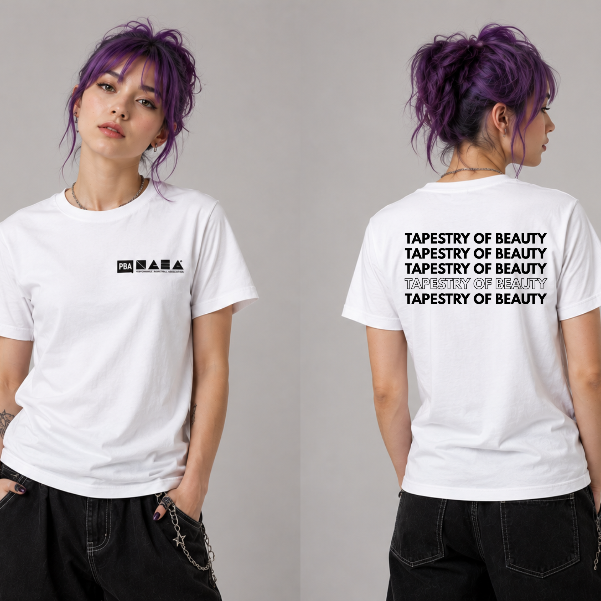 The Tapestry of Beauty Crew Neck T-Shirt