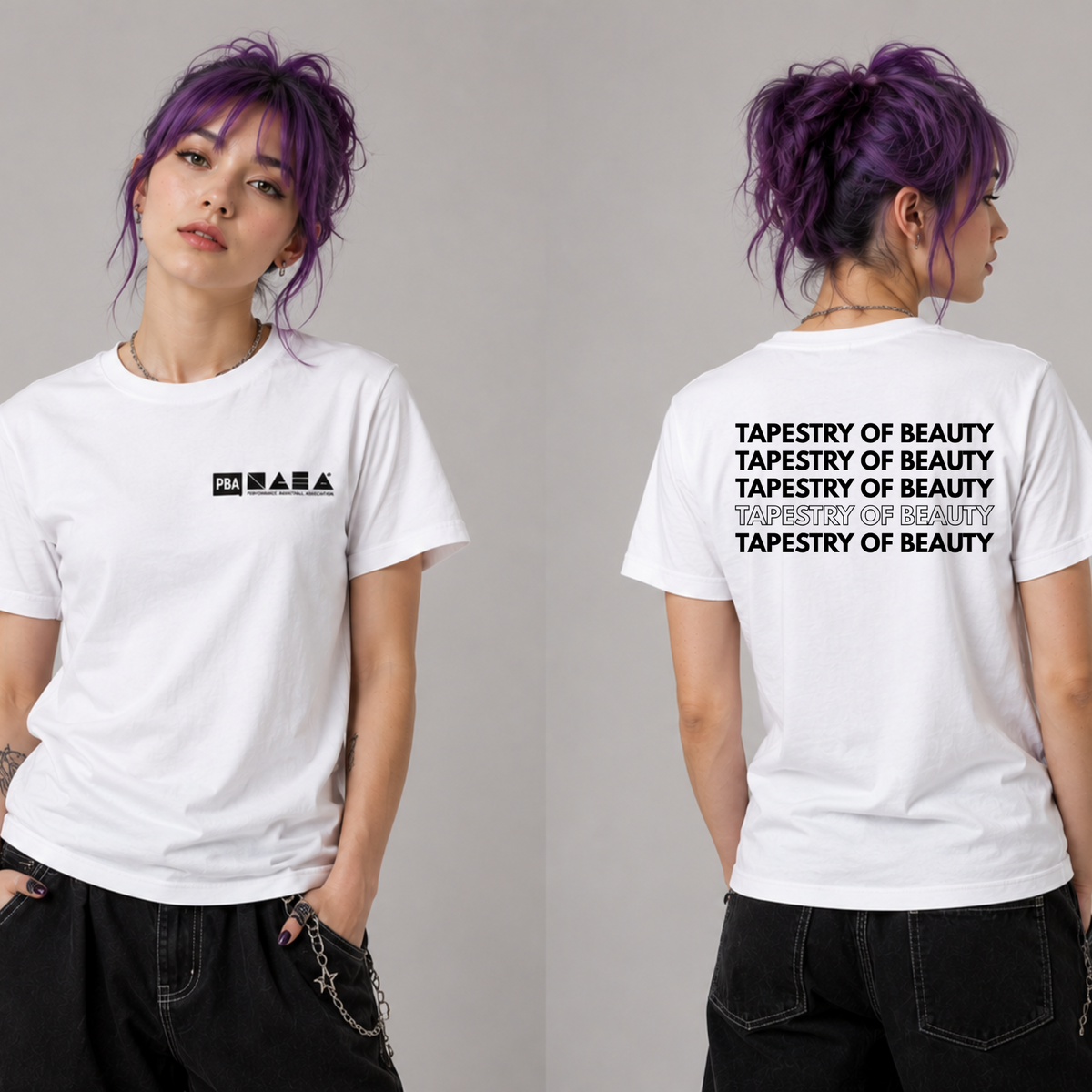 The Tapestry of Beauty Crew Neck T-Shirt