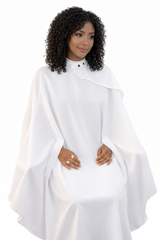 MANE SQUEEZE BLEACH PROOF PRECISION CUTTING/COLOR CAPE WHITE