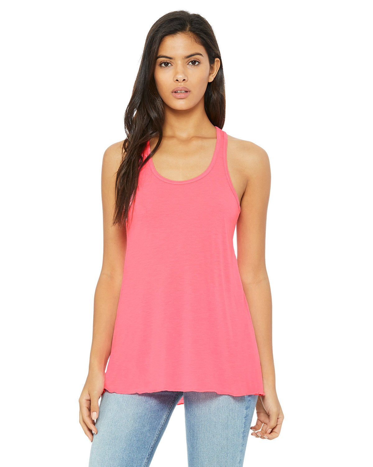 🌸BELLA + CANVAS Ladies' Flowy Racerback Tank