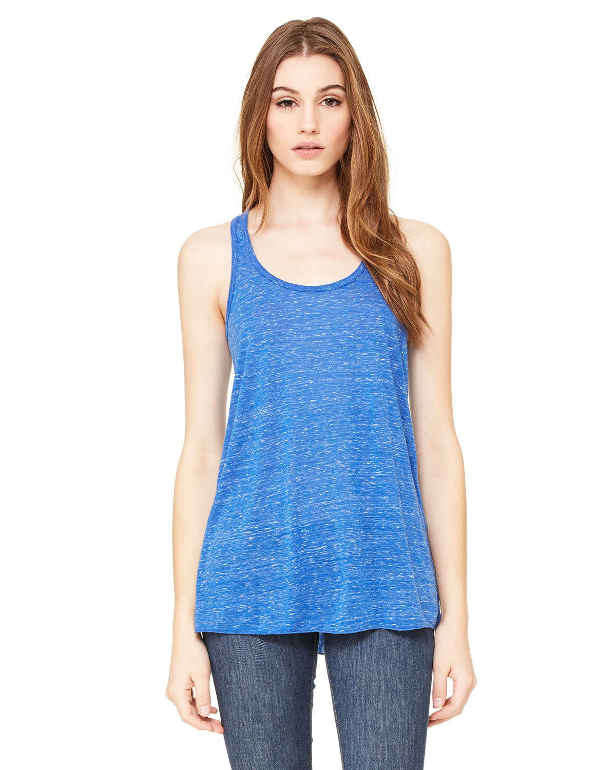 🌸BELLA + CANVAS Ladies' Flowy Racerback Tank