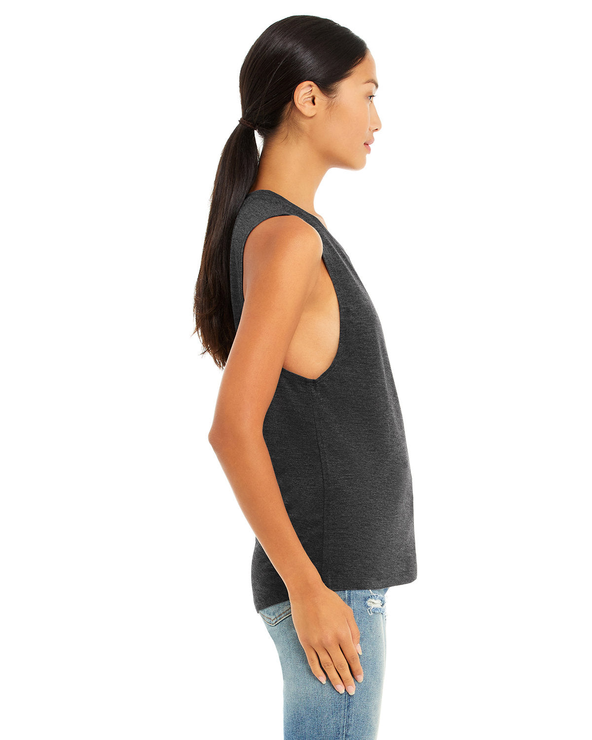 🌸BELLA + CANVAS Ladies' Flowy Scoop Muscle Tank