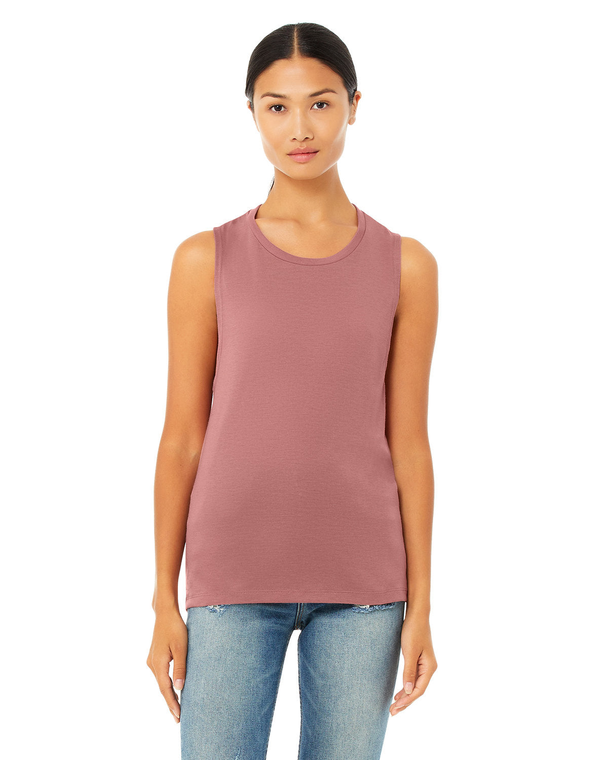 🌸BELLA + CANVAS Ladies' Flowy Scoop Muscle Tank