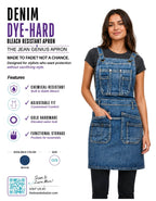 Denim DYE-HARD Bleach Resistant Apron