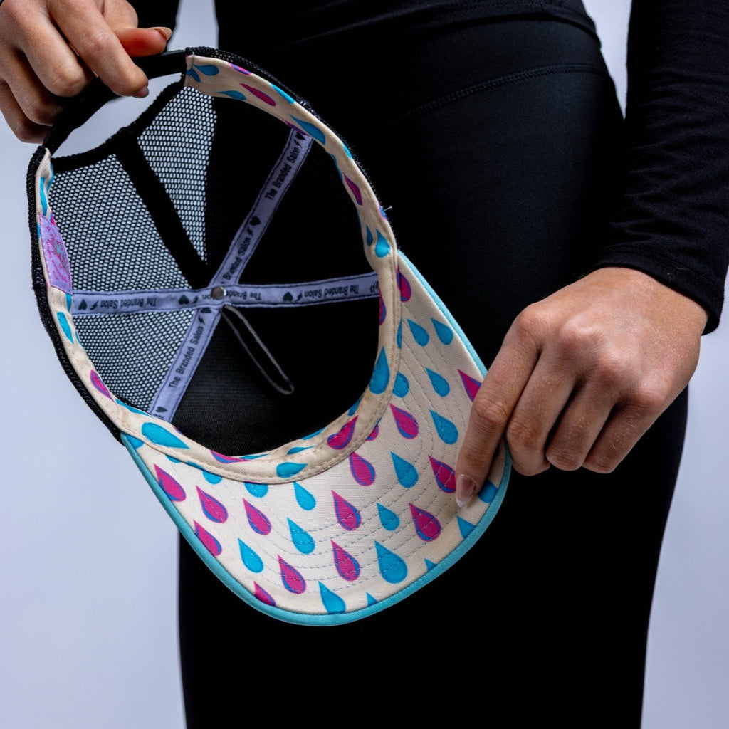 The Branded Salon™ Peek-A-Boo Pony Hat