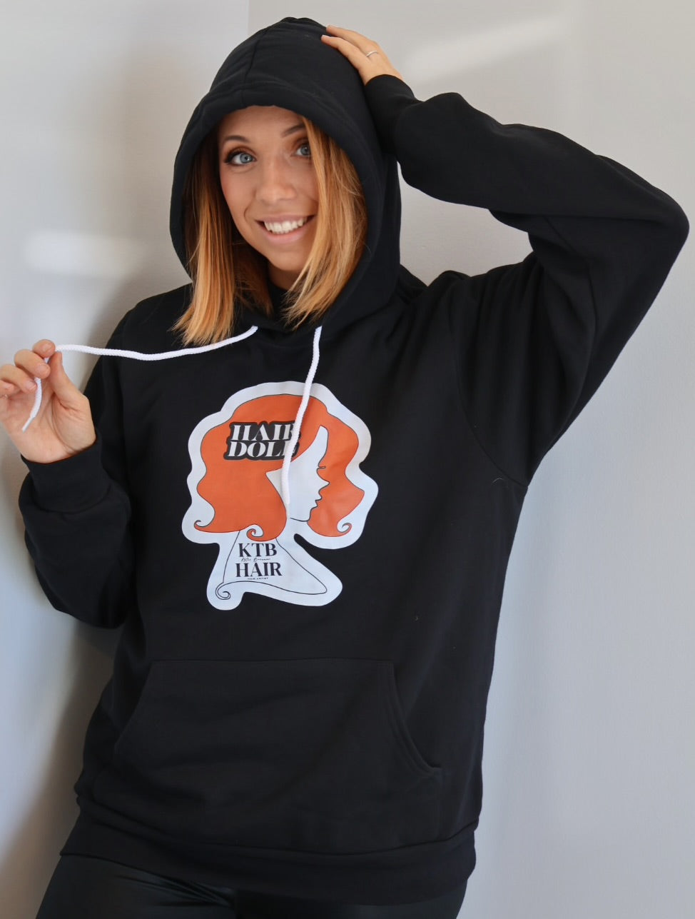 @KTBhair Katie Brenner Hair Doll Hoodie The Branded Salon