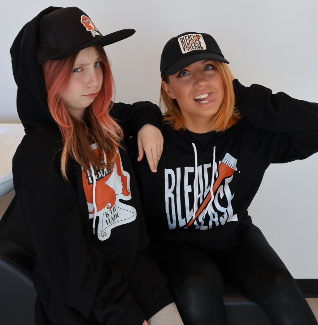 @KTBhair Katie Brenner Hair Doll Hoodie The Branded Salon