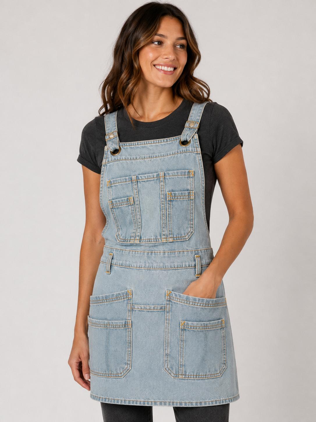 Denim DYE-HARD Bleach Resistant Apron