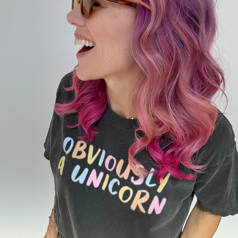 Obviously Unicorn Adult T-Shirt (Limited Edition)🦄😏