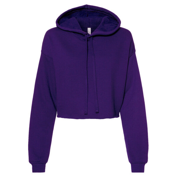 🌸BELLA + CANVAS Ladies' Crop Fleece Hoodie