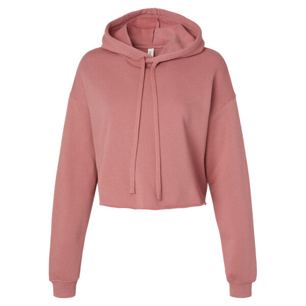 🌸BELLA + CANVAS Ladies' Crop Fleece Hoodie