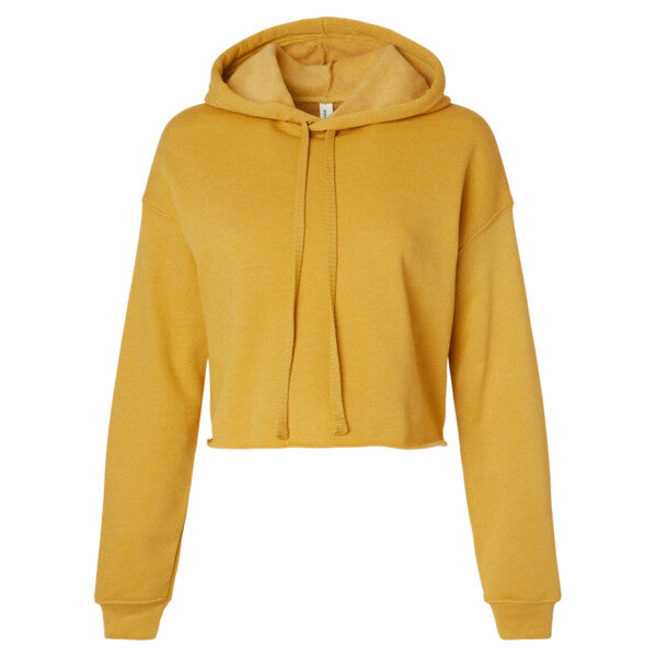 🌸BELLA + CANVAS Ladies' Crop Fleece Hoodie