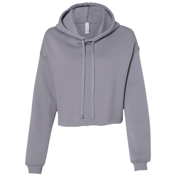 🌸BELLA + CANVAS Ladies' Crop Fleece Hoodie