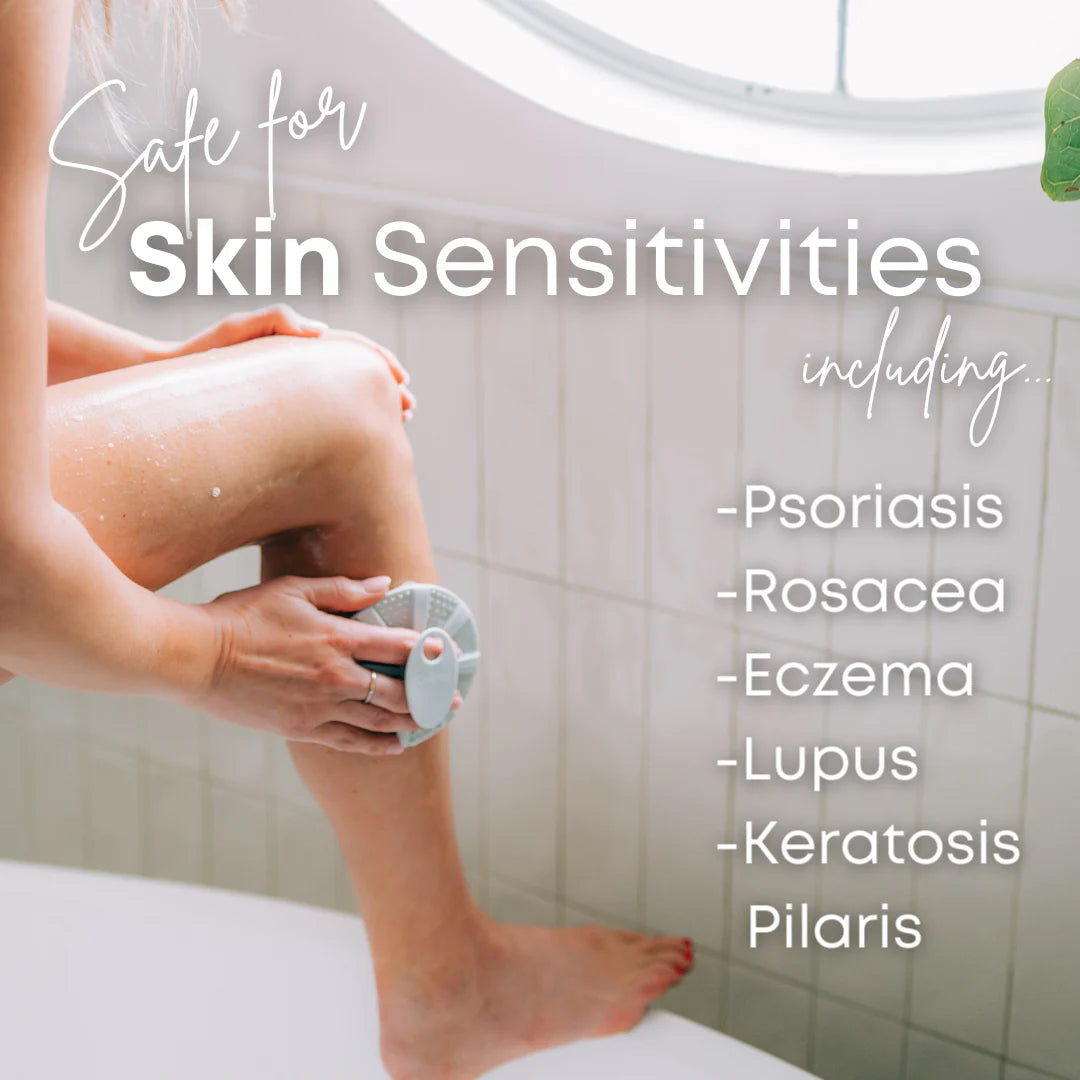 Liquilinks® Silicone Body Buffer | Hygienic Exfoliating Scrubber (Kendra)