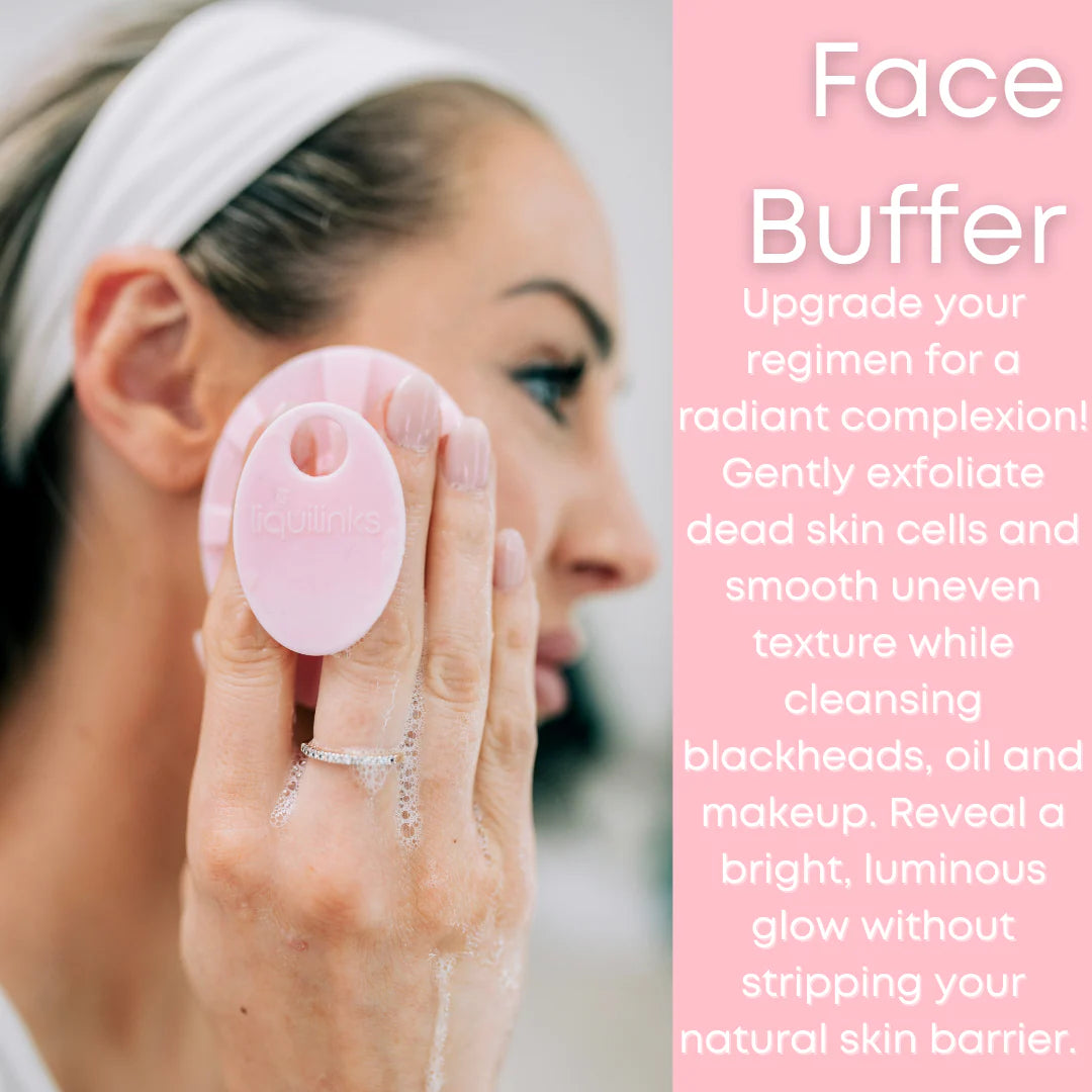 Liquilinks® 4-Piece Silicone Beauty Bundle | Face, Body & Scalp Care Set (Kendra)