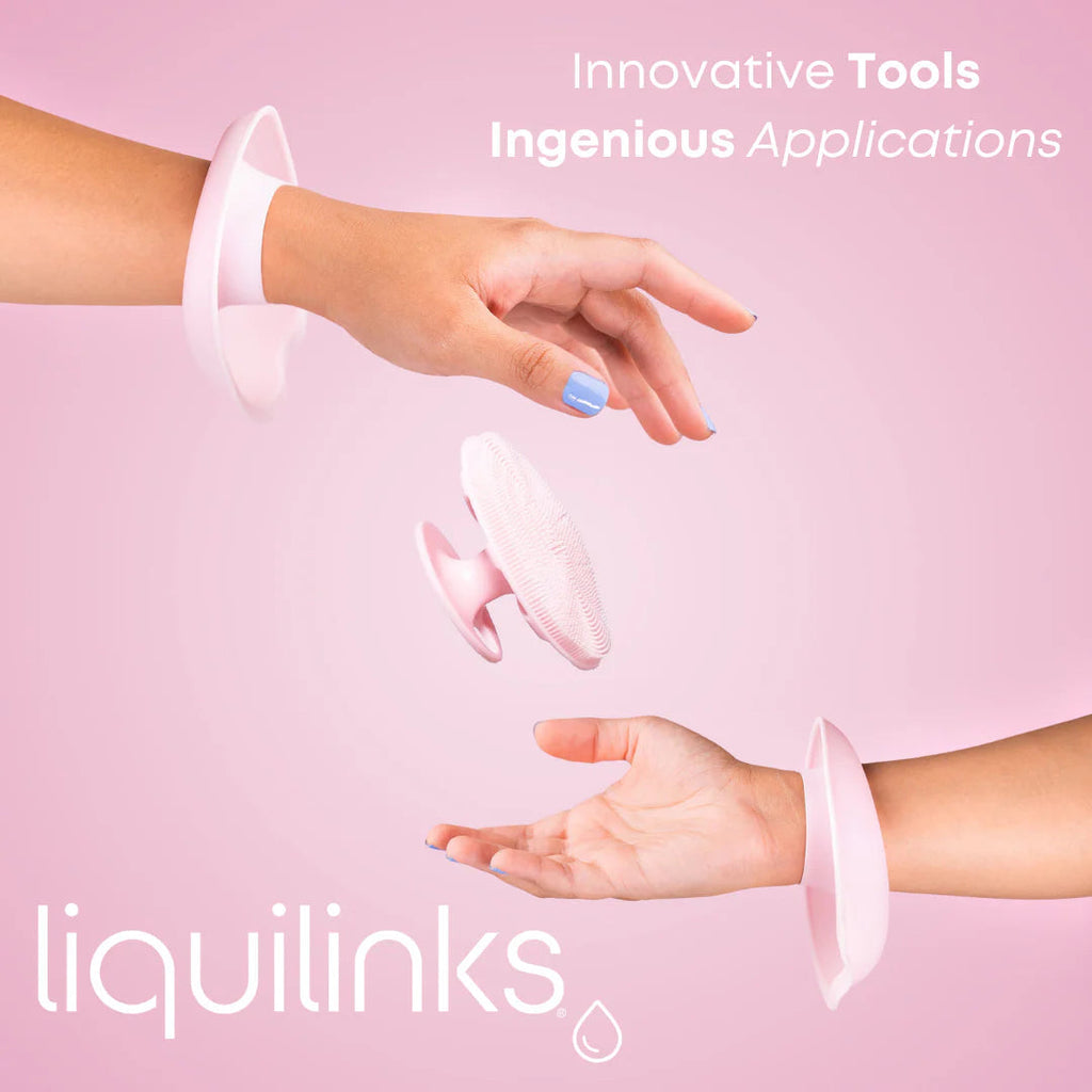 Liquilinks® Silicone Face Buffer | Gentle Exfoliating Facial Cleansing Brush (Kendra) The Branded Salon