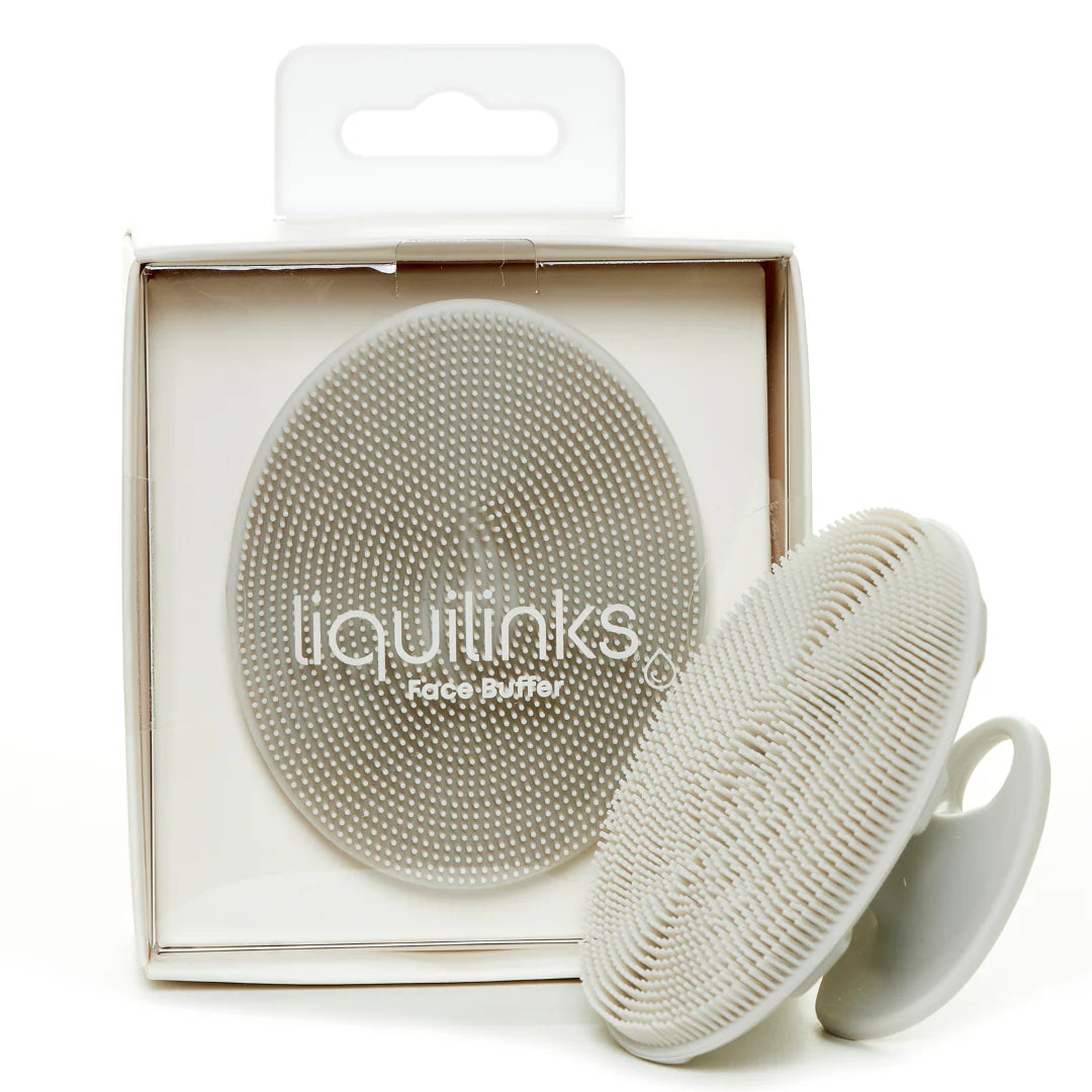 Liquilinks® Silicone Face Buffer | Gentle Exfoliating Facial Cleansing Brush (Kendra)