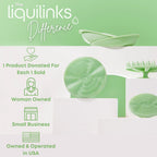Liquilinks® LiquiBands Silicone Wristbands | Drip-Stopping Skincare Tool (Kendra) The Branded Salon