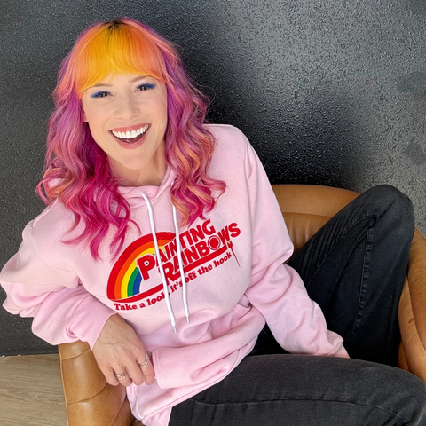 Painting Rainbows Adult Hoodie (Limited Edition)🌈