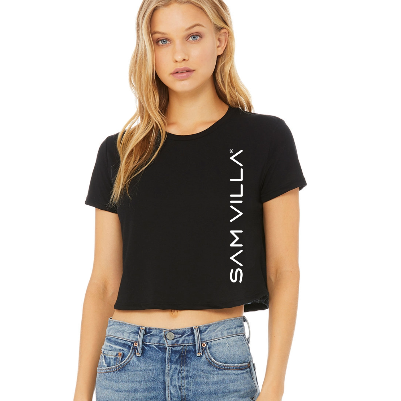 Sam Villa Official Croquet Crop Top