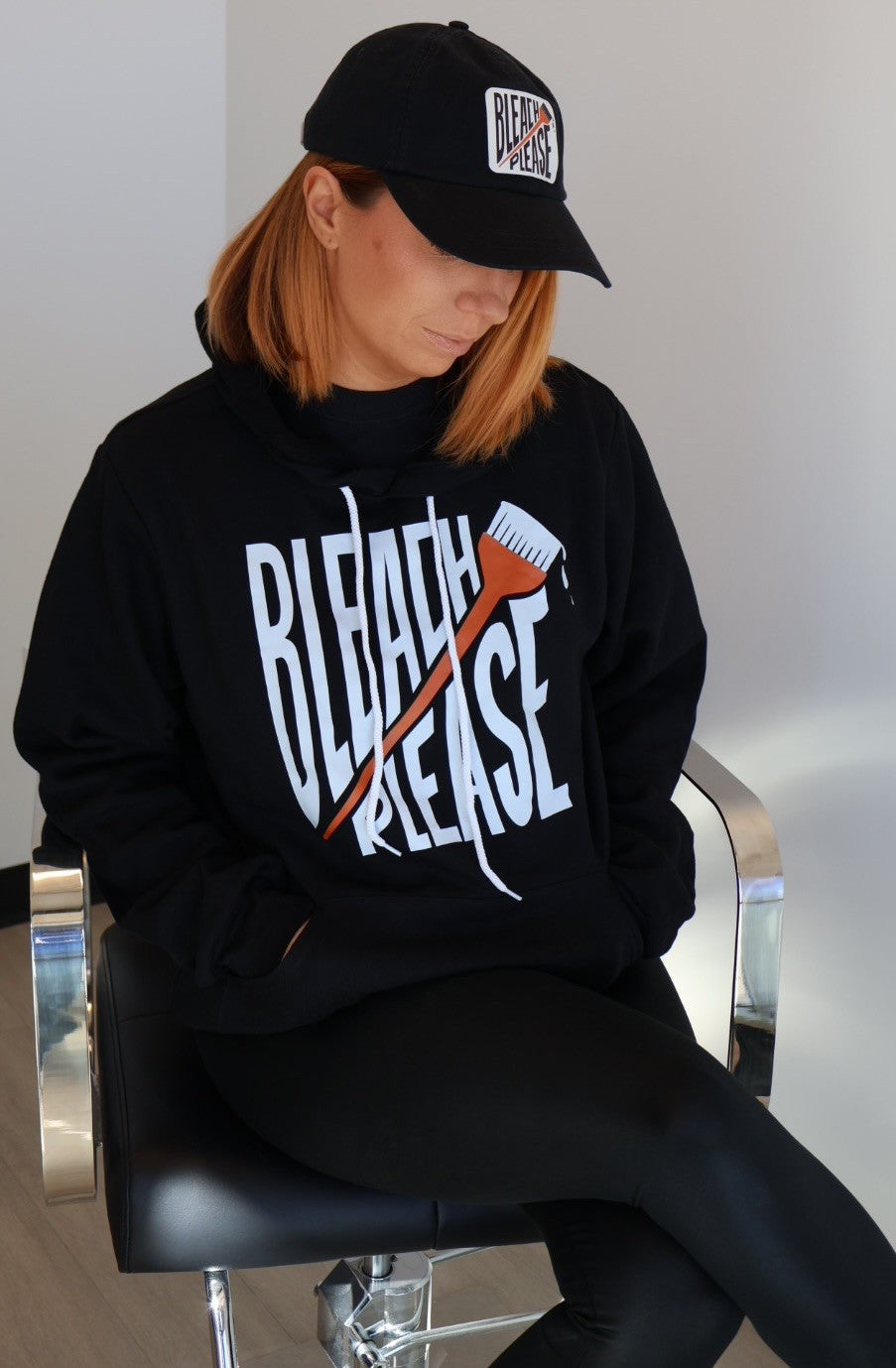 @KTBhair Katie Brenner Bleach Please Hoodie The Branded Salon