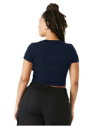 🌸BELLA + CANVAS Ladies' Micro Ribbed Baby Tee Effortless Branding