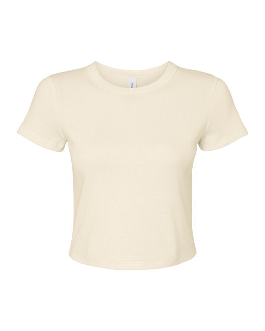 🌸BELLA + CANVAS Ladies' Micro Ribbed Baby Tee