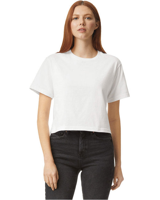 🦅American Apparel Ladies' Fine Jersey Boxy T-Shirt