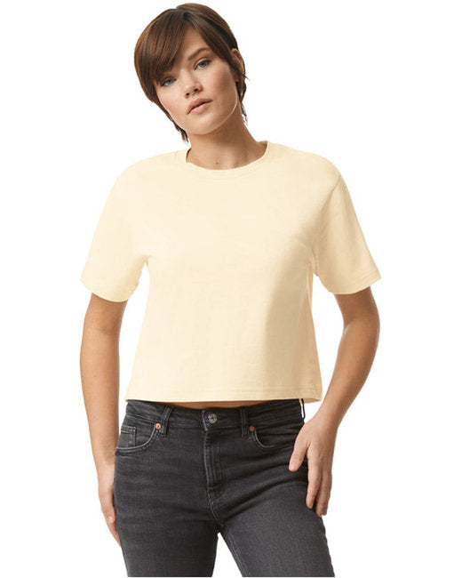 🦅American Apparel Ladies' Fine Jersey Boxy T-Shirt