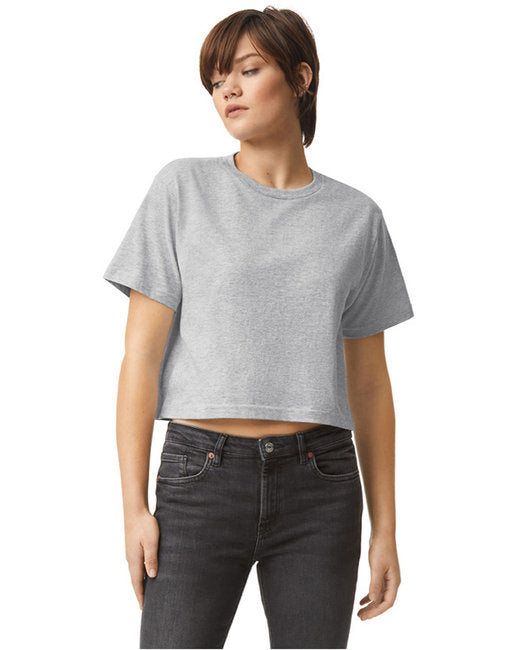 🦅American Apparel Ladies' Fine Jersey Boxy T-Shirt