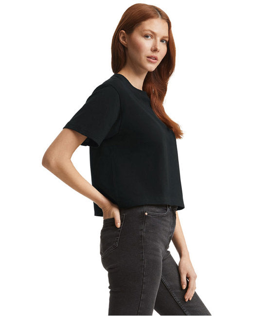 🦅American Apparel Ladies' Fine Jersey Boxy T-Shirt