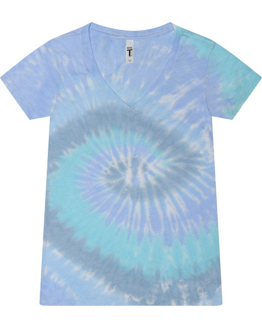 🍭Tie-Dye Ladies' V-Neck T-Shirt