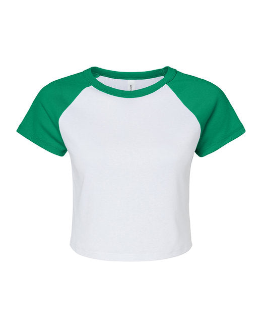 🌸BELLA + CANVAS Ladies' Micro Ribbed Raglan Baby Tee