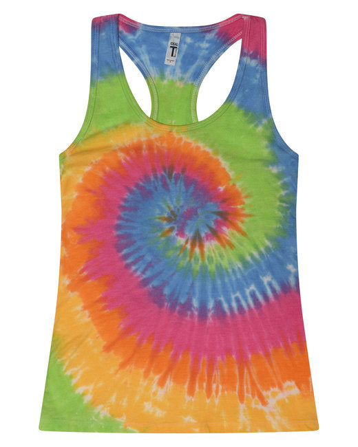 🍭Tie-Dye Ladies' Racerback Tank