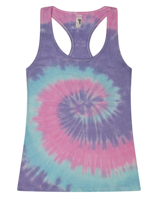 🍭Tie-Dye Ladies' Racerback Tank