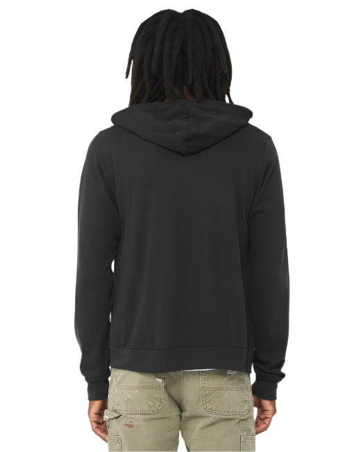 🌸BELLA + CANVAS Unisex Sponge Fleece Full-Zip Hooded Sweatshirt www.ebfakestore.com