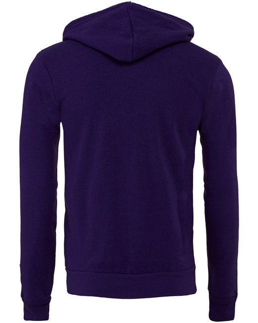 🌸BELLA + CANVAS Unisex Sponge Fleece Full-Zip Hooded Sweatshirt