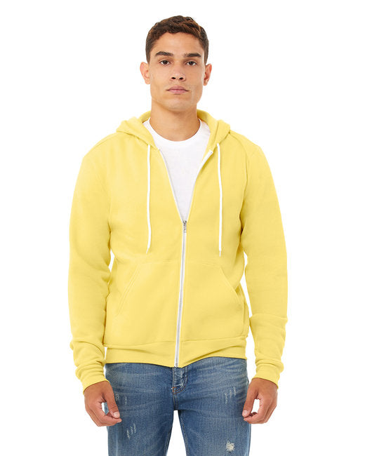 🌸BELLA + CANVAS Unisex Sponge Fleece Full-Zip Hooded Sweatshirt