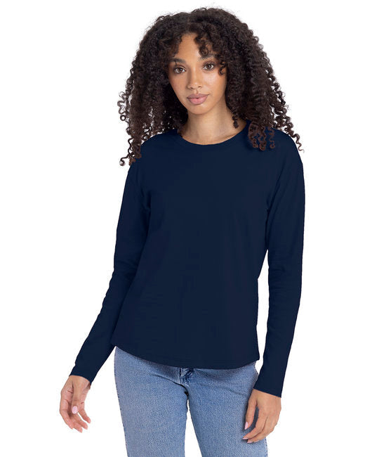 🔝Next Level Apparel Ladies' Relaxed Long Sleeve T-Shirt