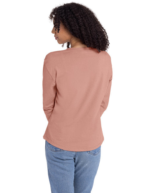 🔝Next Level Apparel Ladies' Relaxed Long Sleeve T-Shirt