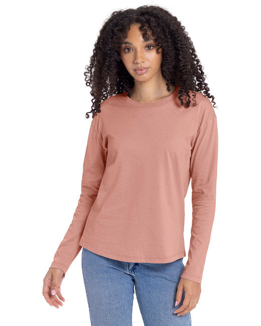 🔝Next Level Apparel Ladies' Relaxed Long Sleeve T-Shirt