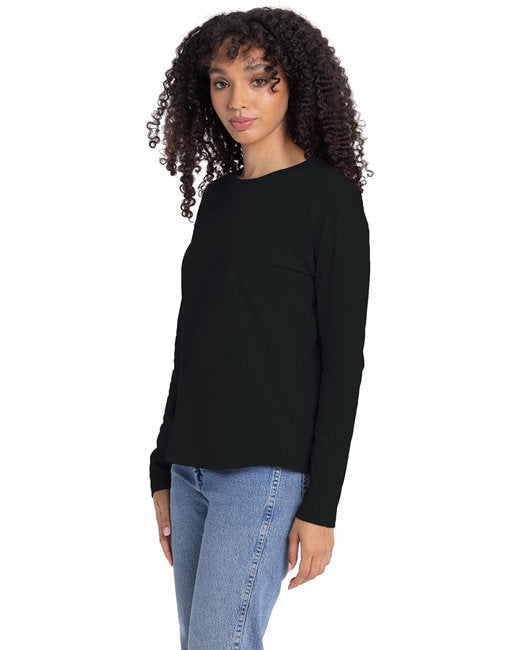 🔝Next Level Apparel Ladies' Relaxed Long Sleeve T-Shirt