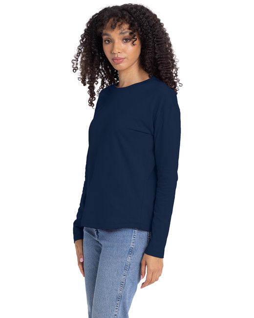 🔝Next Level Apparel Ladies' Relaxed Long Sleeve T-Shirt