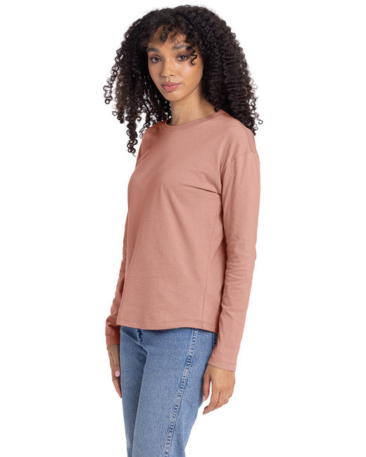 🔝Next Level Apparel Ladies' Relaxed Long Sleeve T-Shirt