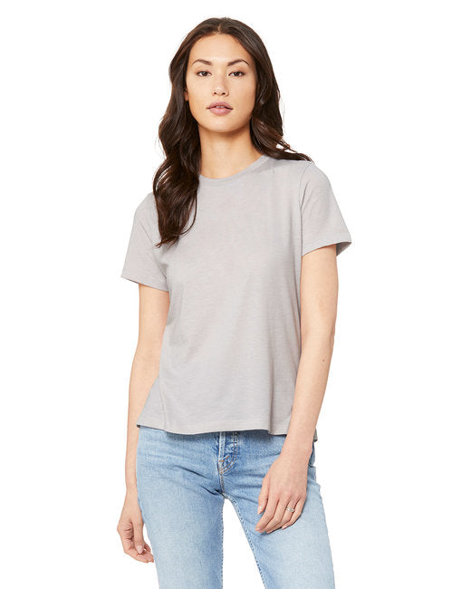 🌸BELLA + CANVAS Ladies' Relaxed Heather CVC Short-Sleeve T-Shirt