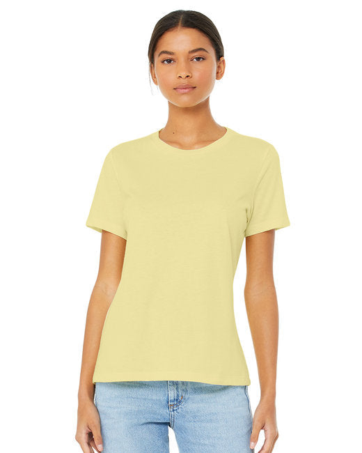 🌸BELLA + CANVAS Ladies' Relaxed Heather CVC Short-Sleeve T-Shirt