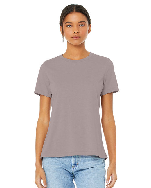 🌸BELLA + CANVAS Ladies' Relaxed Heather CVC Short-Sleeve T-Shirt