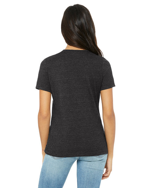 🌸BELLA + CANVAS Ladies' Relaxed Heather CVC Short-Sleeve T-Shirt